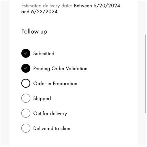 lv pending order validation